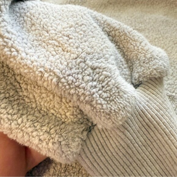 VTG Kapalua Hawaii Sweatshirt Women Small Relax Fit Cream Reverse Texture Grunge - Picture 10 of 10